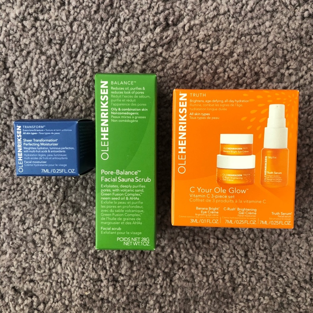 Ole henriksen skincare set 5 piece all new